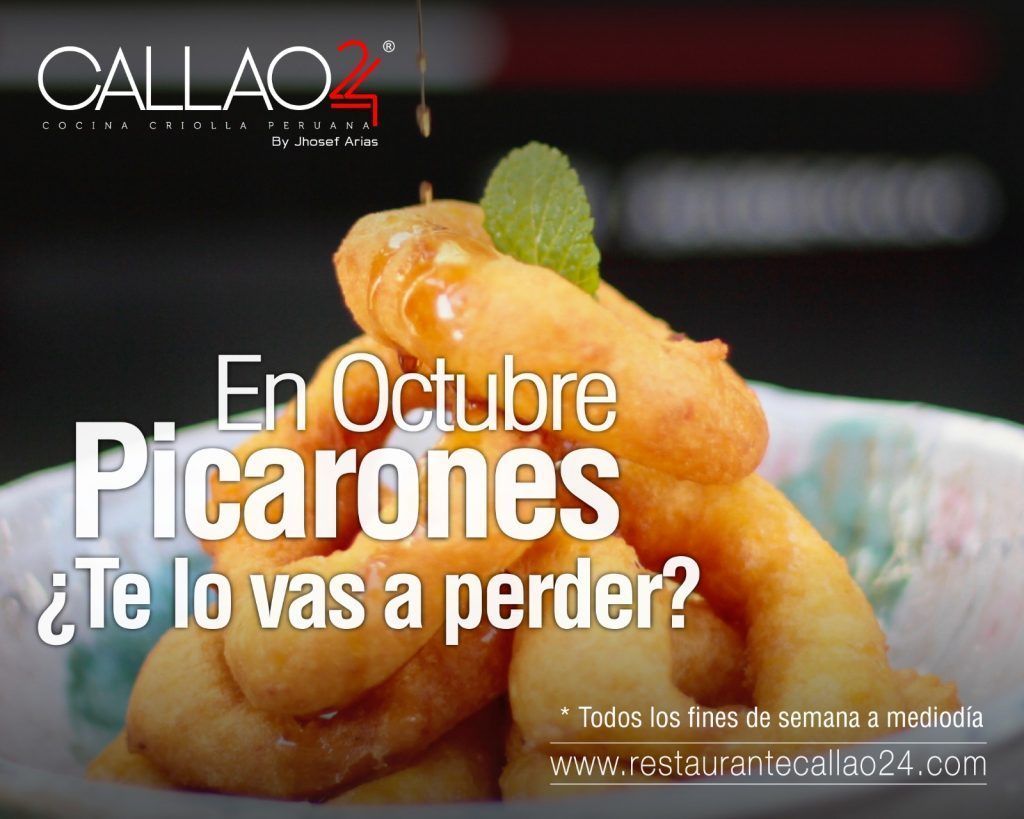 Picarones en Callao24 #DulcesPeruanos